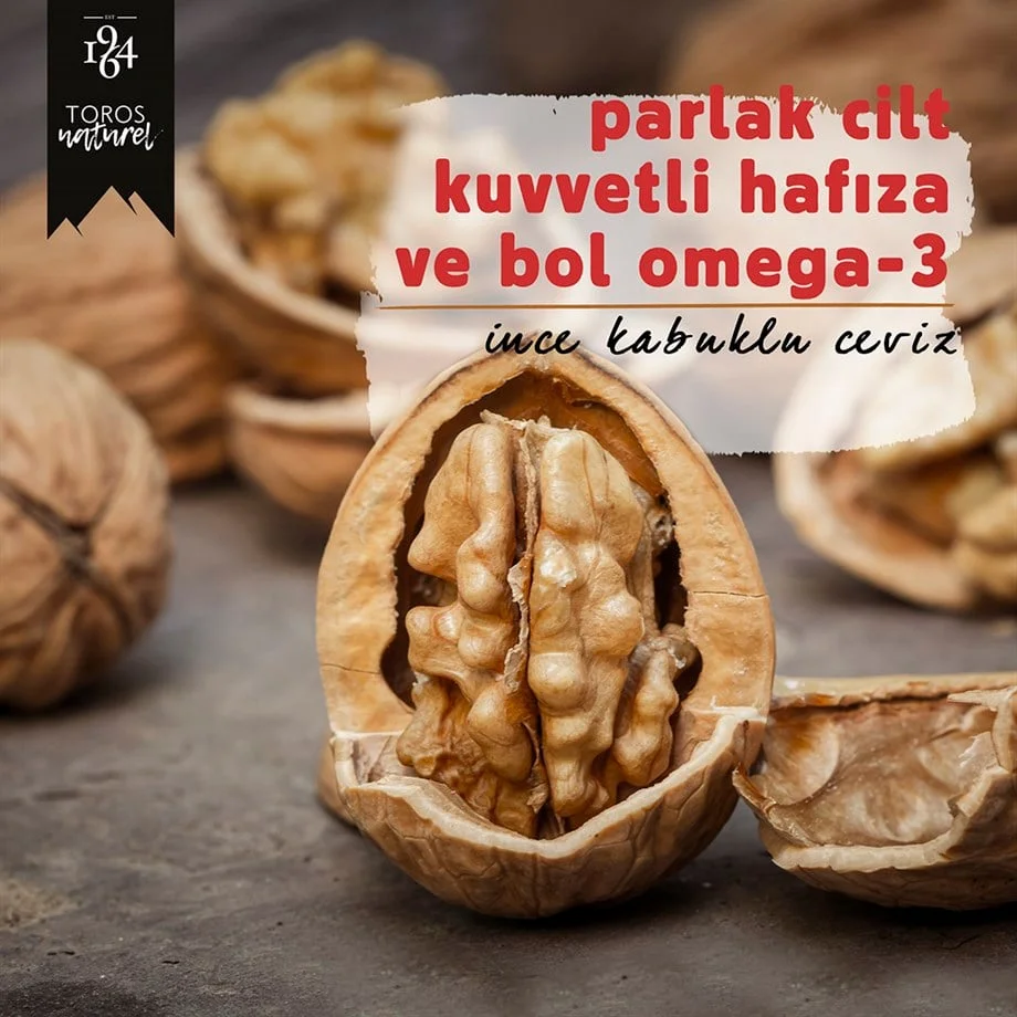 Doğal Kabuklu Ceviz 1000 Gram