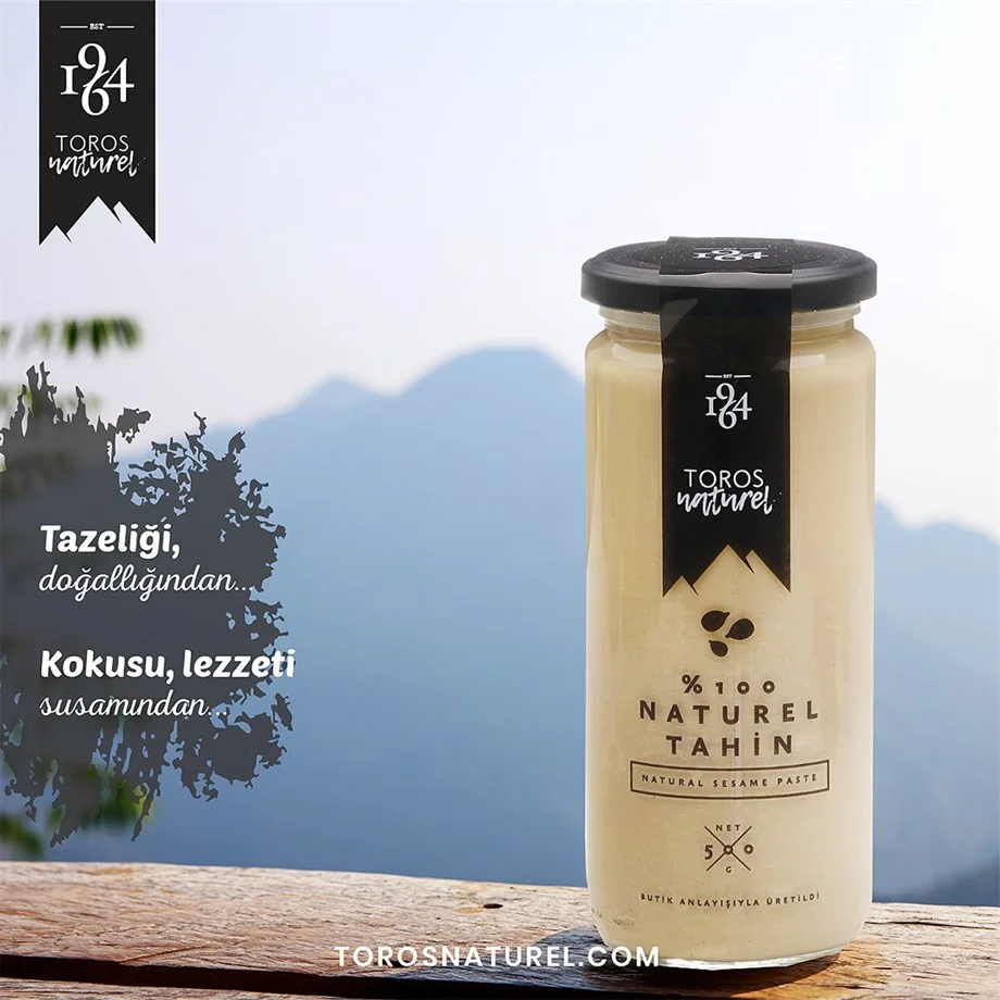 Doğal Tahin 500 Gram Kavanoz
