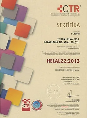 Sertifika ve analiz raporu 1